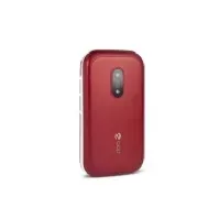Bilde av Doro 6040, Klapptelefon, Dobbel SIM, 7,11 cm (2.8), 3 MP, 1000 mAh, Rød, Hvit Tele & GPS - Mobiltelefoner - Alle mobiltelefoner