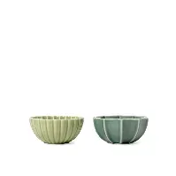 Bilde av Dottir - Samsurium Mini Bowls Wasabi&Spruce, set of 2 pcs. - Hjemme og kjøkken