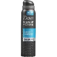 Bilde av Dove Clean Comfort Deospray - 150 ml Hudpleie - Kroppspleie - Deodorant - Herredeodorant