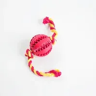 Bilde av Draleke med gummiball - Rød Hundeleker