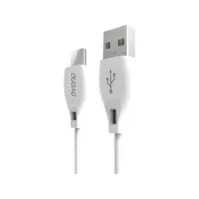 Bilde av Dudao L4M USB-A to USB-Micro 2m hvid TV, Lyd & Bilde - Hodetelefoner & Mikrofoner
