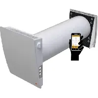 Bilde av Duka One S6 Plus WiFi varmegjenvinning Ø160 mm Tekniske installasjoner > Varmeventilasjon
