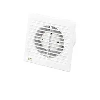 Bilde av Duka ventilator El 600 TH - ABS, Hvid, Ø100 mm, Fugt- og tidsstyring Ventilasjon & Klima - Baderomsventilator