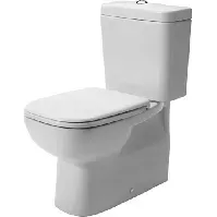 Bilde av Duravit D-Code toalett , antibakteriell, kun underdel, hvit Baderom > Toalettet