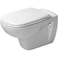 Bilde av Duravit D-Code vegghengt toalett, antibakteriell, hvit Baderom > Toalettet