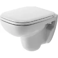 Bilde av Duravit D-Code vegghengt toalett, hvit Baderom > Toalettet
