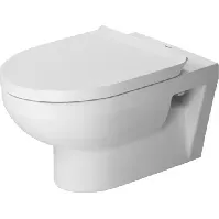 Bilde av Duravit DuraStyle Basic vegghengt toalett, uten skyllekant, antibakteriell, hvit Baderom > Toalettet