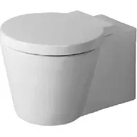 Bilde av Duravit Starck 1 vegghengt toalett, rengjøringsvennlig, hvit Baderom > Toalettet
