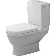Bilde av Duravit Starck 3 toalett, rengjøringsvennlig, hvit Baderom > Toalettet