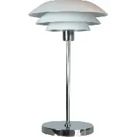 Bilde av Dyberg Larsen DL31 bordlampe, hvit Bordlampe