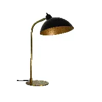 Bilde av Dyberg-Larsen - Futura Antik Brass Table Lampe - Black/Brass (7220) - Hjemme og kjøkken