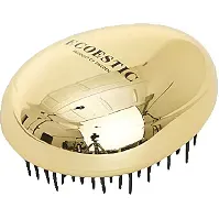 Bilde av ECOESTIC Detangling Gold Hair Brush Hårpleie - Hårbørste & Tilbehør - Hårbørster