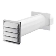 Bilde av EICO - Wall duct - hvit Hvitevarer - Hvitevarer tilbehør - Ventilatortilbehør