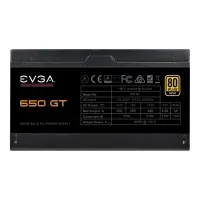 Bilde av EVGA SuperNOVA 650 GT - Strømforsyning (intern) - ATX12V / EPS12V - 80 PLUS Gold - AC 100-240 V - 650 watt PC tilbehør - Ladere og batterier - PC/Server strømforsyning