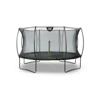 Bilde av EXIT Silhouette trampoline - Ø: 366 cm. - Svart - Inkl. Sikkerhetsnett Utendørs lek - Trampoliner & Hoppeslott - Trampoliner