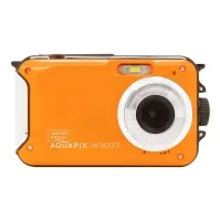 Bilde av Easypix Aquapix W3027 Wave - Digitalkamera - kompakt - 5.0 MP / 30.0 MP (interpolert) - 1080i - under vannet inntil 3 m - solnedgangsoransje Digitale kameraer - Kompakt