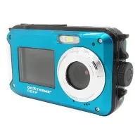 Bilde av Easypix GoXtreme Reef - Digitalkamera - kompakt - 8.0 MP / 24.0 MP (interpolert) - 1080 p - under vannet inntil 3 m - blå Digitale kameraer - Kompakt