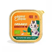 Bilde av Edgard&Cooper Cat Adult Organic Paté Chicken 85 g Katt - Kattemat - Våtfôr
