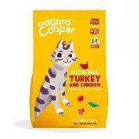 Bilde av Edgard&Cooper Cat Adult Turkey & Chicken Katt - Kattemat - Tørrfôr