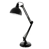 Bilde av Eglo Borgillio arkitektonisk lampe, sort Bordlampe