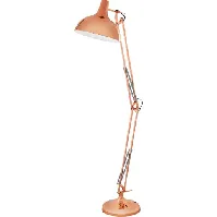 Bilde av Eglo Borgilliogulv arkitektonisk lampe, kobber Lamper &amp; el > Lamper &amp; spotter