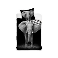 Bilde av Elefant Sengetøj 140 x 200, 100 procent bomuld N - A