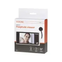 Bilde av Elektronisk dørspion VIRONE DV-1 Smart kighulsfremviser Sølv, Sort Huset - Sikkring & Alarm - Adgangskontrollsystem