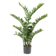 Bilde av Emerald Kunstig zamioculcas grønn 110 cm 11.662C - Kunstig flora - Kunstig plante blomst