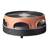 Bilde av Emerio PO-113255.4 - Pizzaovn/grill/raclette - 1,8 kW - terracotta oransje Kjøkkenapparater - Kjøkkenutstyr - Raclette