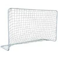 Bilde av Enero Fotballmål med nett, hvit, størrelse 1,82x1,22x0,61m Utendørs lek - Lek i hagen - Fotballmål