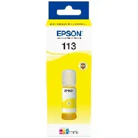 Bilde av Epson - 113 EcoTank Pigment Yellow ink Bottle - 70ml - Datamaskiner