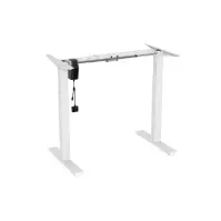 Bilde av Ergo Office ER-403 Sit-stand Desk Table Frame Electric Height Adjustable Desk Office Table Without Table Top White Barn & Bolig - Møbler - Bord