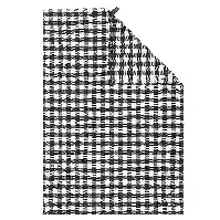 Bilde av Ernst Rutete kjøkkenhåndkle, gråblå/hvit Kjøkkenhåndkle