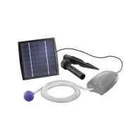 Bilde av Esotec 101870 Solar AIR-S Solar solcelledrevet vannpumpe for oksygenering av dammer 120 l/h Kjæledyr - Hagedam - Pumper og filtre