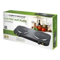 Bilde av Esperanza COTOPAXI - Elektrisk varmeplate - 2 kW - svart Hvitevarer - Platetopper - Frittstående kokeplater