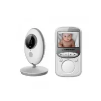 Bilde av Esperanza EHM003 LCD Baby Monitor 2.4 Hvid Huset - Sikkring & Alarm - Babymonitor