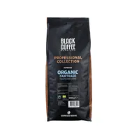 Bilde av Espresso Black Coffee Roasters Organic Fairtrade 1000g - hele bønner Søtsaker og Sjokolade - Drikkevarer - Kaffe & Kaffebønner