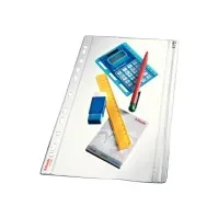 Bilde av Esselte - Arkbeskytter - for A4 Maxi - kapasitet: 40 ark - gjennomsiktig (en pakke 5) Arkivering - Elastikmapper & Chartekker - Plastlommer