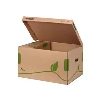 Bilde av Esselte Eco - Lagerboks - brun (en pakke 20) Arkivering - Arkiv bokser / Mapper - Oppbevaringsbokser