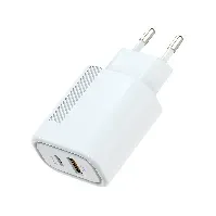 Bilde av Essentials Fast Charger USB-C + A Lader - Kabler - Strømkabler