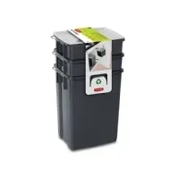 Bilde av Et sett med BIO Curver avfallsbeholdere Rengjøring - Avfaldshåndtering - Bøtter & tilbehør