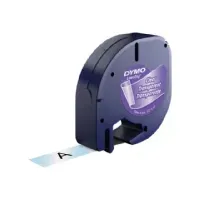 Bilde av Etiketttape DYMO® LetraTAG 12mm x 4m klar plasttape Papir & Emballasje - Markering - Etiketter og Teip