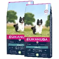 Bilde av Eukanuba Adult Small & Medium Breed Lamb&Rice 2 x 12kg Hund - Hundemat - Tørrfôr
