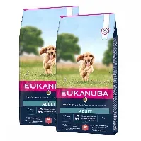 Bilde av Eukanuba Adult Small & Medium Breed Salmon&Barley 2 x 12kg Hund - Hundemat - Tørrfôr