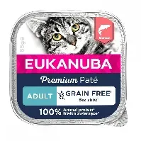Bilde av Eukanuba Cat Grain Free Adult Salmon 85 g Katt - Kattemat - Våtfôr