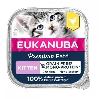 Bilde av Eukanuba Cat Grain Free Kitten Chicken 85 g Kattunge - Kattungemat - Våtfôr til kattunge