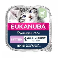 Bilde av Eukanuba Cat Grain Free Kitten Lamb 85 g Kattunge - Kattungemat - Våtfôr til kattunge