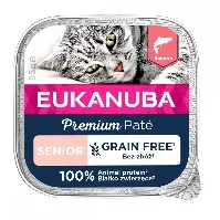Bilde av Eukanuba Cat Grain Free Senior Salmon 85 g Katt - Kattemat - Våtfôr