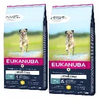Bilde av Eukanuba Grain Free Adult Small/medium Chicken 2 x 12kg Hund - Hundemat - Kornfritt hundefôr