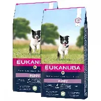 Bilde av Eukanuba Puppy Small & Medium Breed Lamb & Rice 2 x 12kg Hund - Hundemat - Tørrfôr